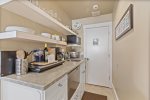 Small galley kitchen, fully equipped